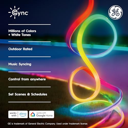 Smart LED Light Strip with Music Sync, Color Changing WiFi Lights, 16ft G4879