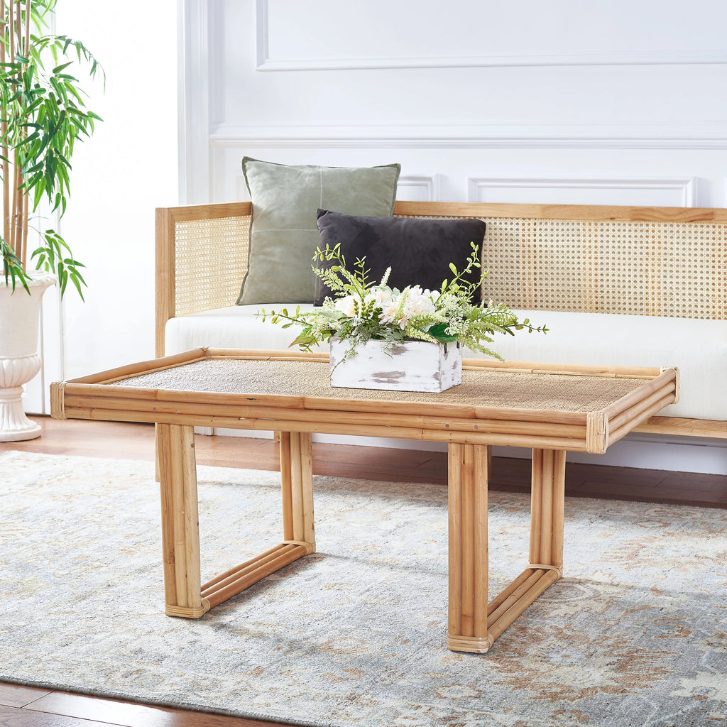 Natural Rectangle Coffee Table Y5027