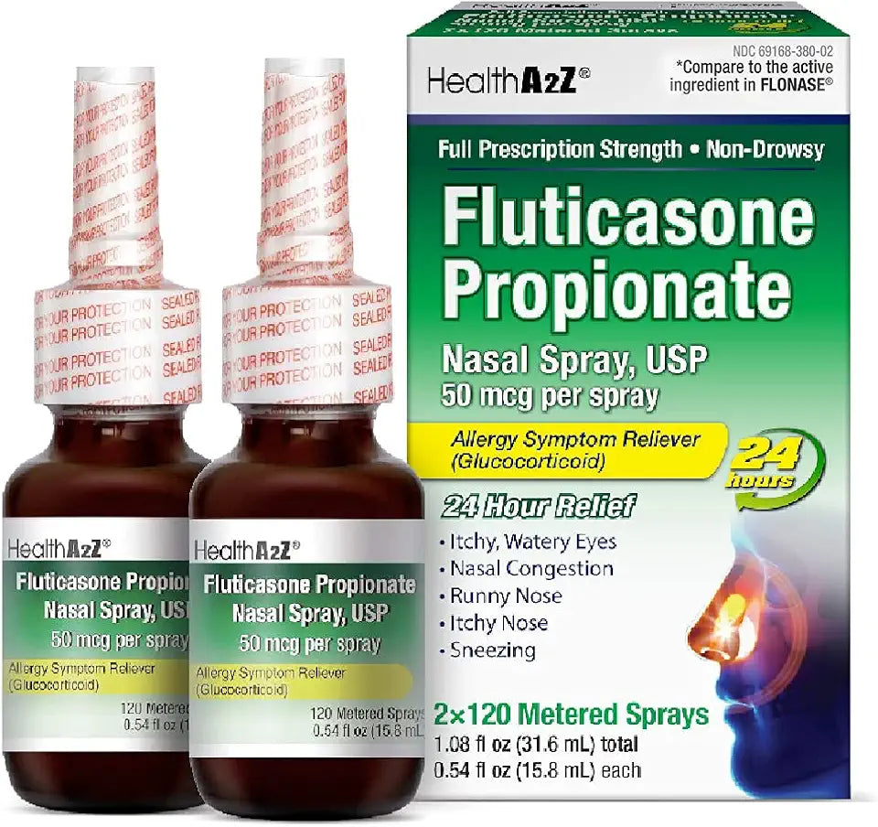 Fluticasone Propionate Nasal Spray 2 Packs K1980