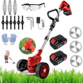 Cordless Electric Weed Trimmer Edger Mower 3-in-1 Cutting Tool Y86045