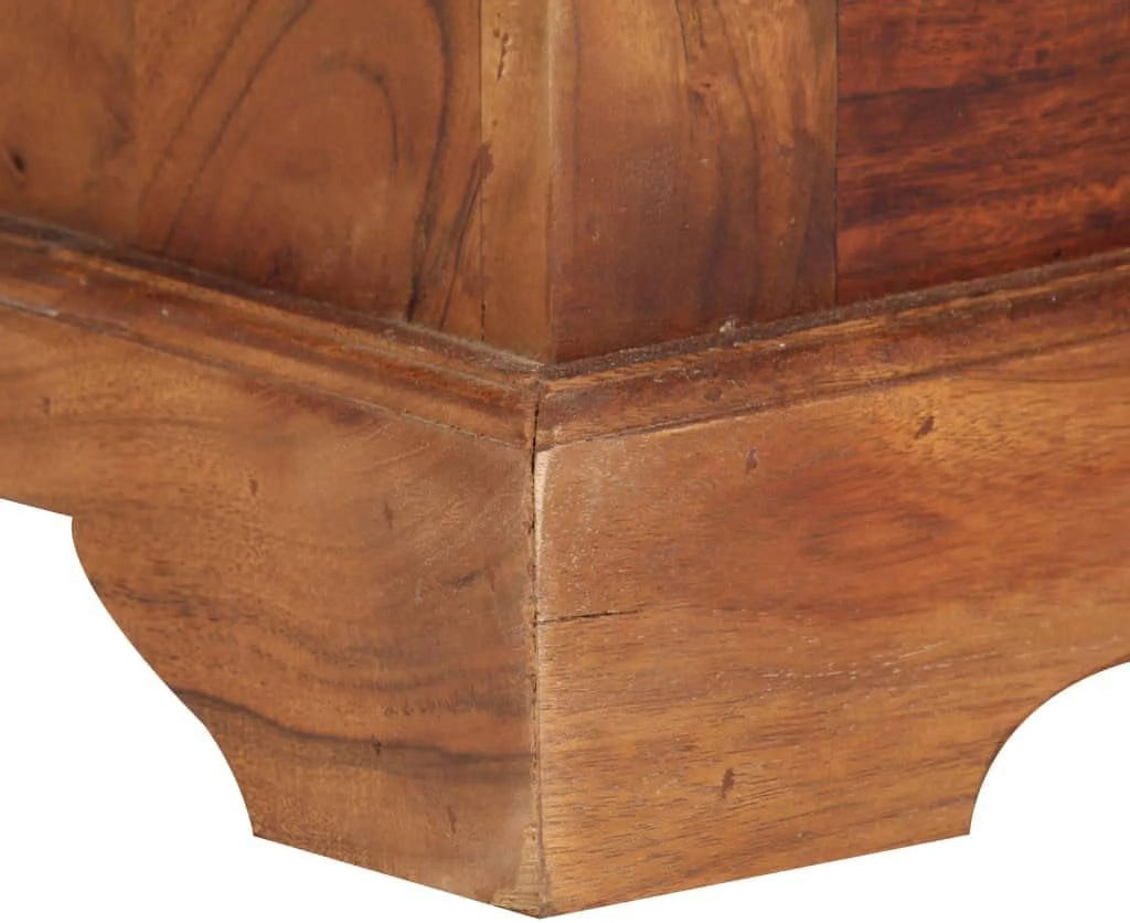 Solid Acacia Wood Sideboard Cabinet with 2 Drawers and 2 Doors U489