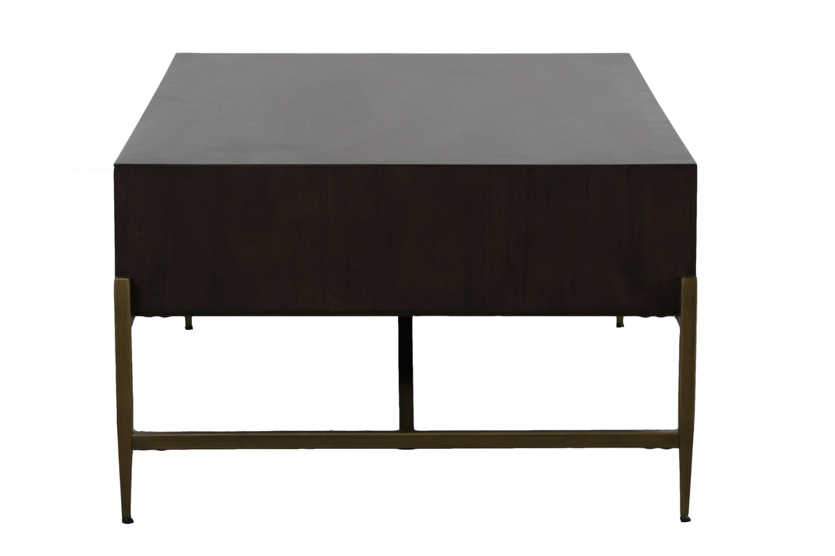 Modern Acacia Brass Coffee Table T478968