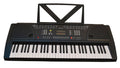 61-Key Portable Electronic Keyboard Black P7015