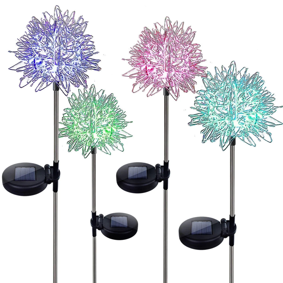 4 Pack Waterproof Solar LED Garden Lights Z45061