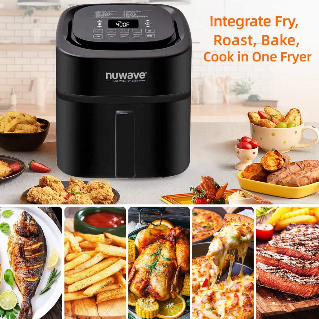 8 Quart 1800W Air Fryer with Probe A9478