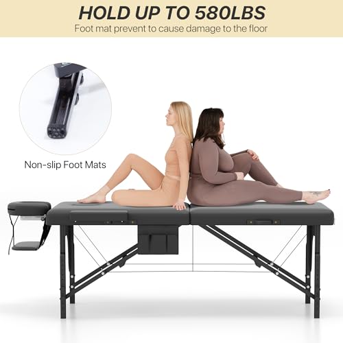 Memory Foam Portable Foldable Massage Table L666047