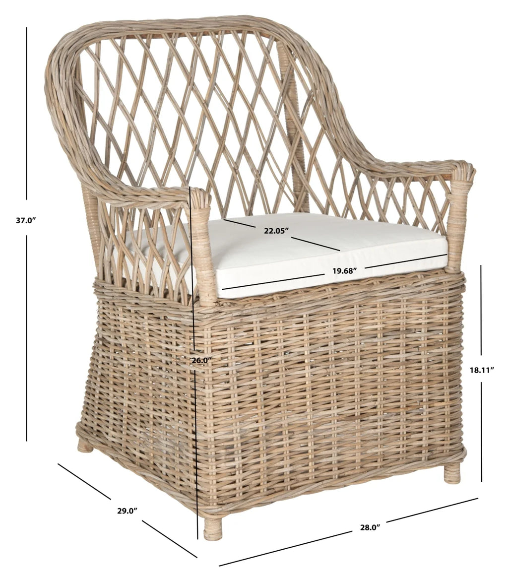 Rattan Arm Chair Natural X78486