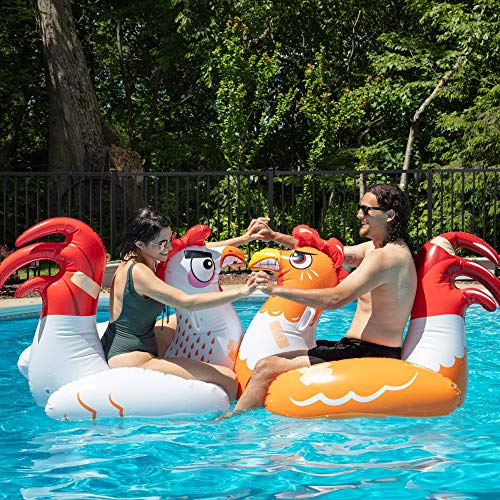 Chicken Fight Inflatable Pool Float Game Set Y765506