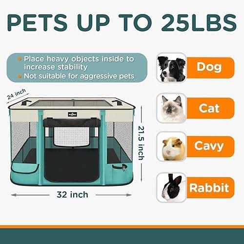 Foldable Waterproof Pet Playpen P3079
