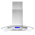 36 in. Ducted Island Range Hood in Stainless Steel I5924