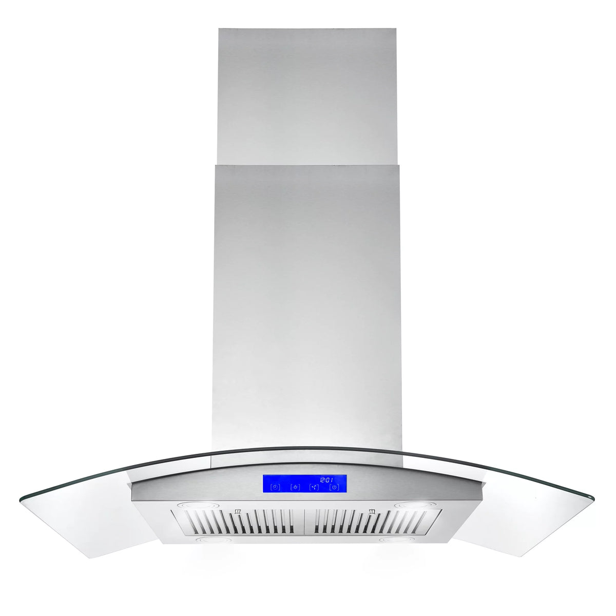 36 in. Ducted Island Range Hood in Stainless Steel I5924