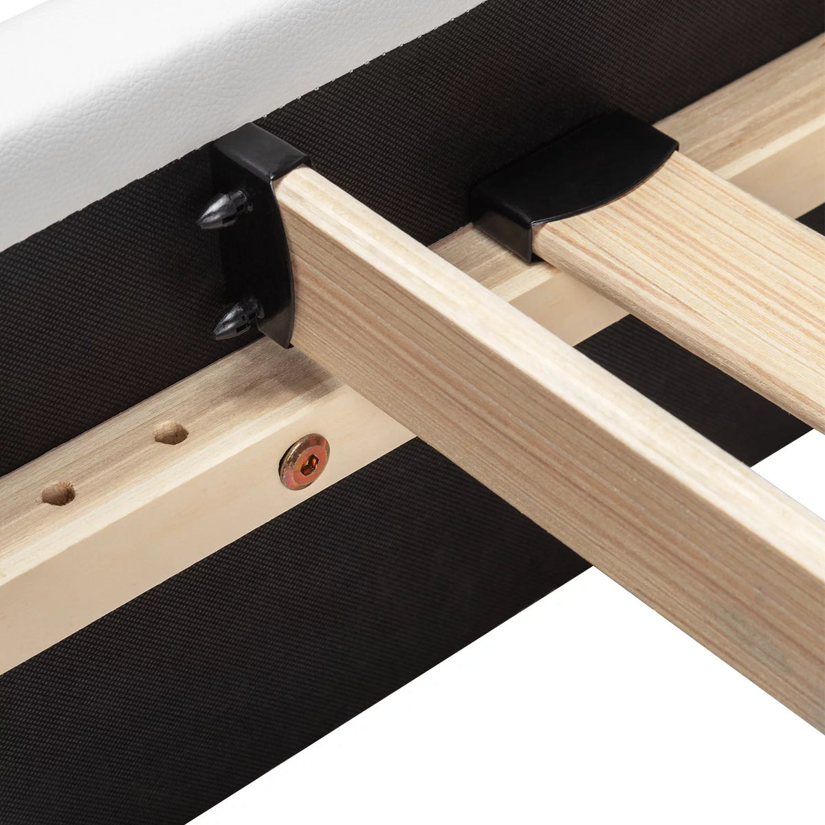 King Size Bed Frame with Adjustable Headboard H551