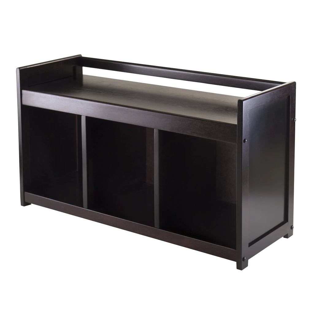 Espresso 2-Pc Storage Bench & Seat Cushion H530769