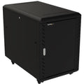15U Server Rack Cabinet with Casters M13434