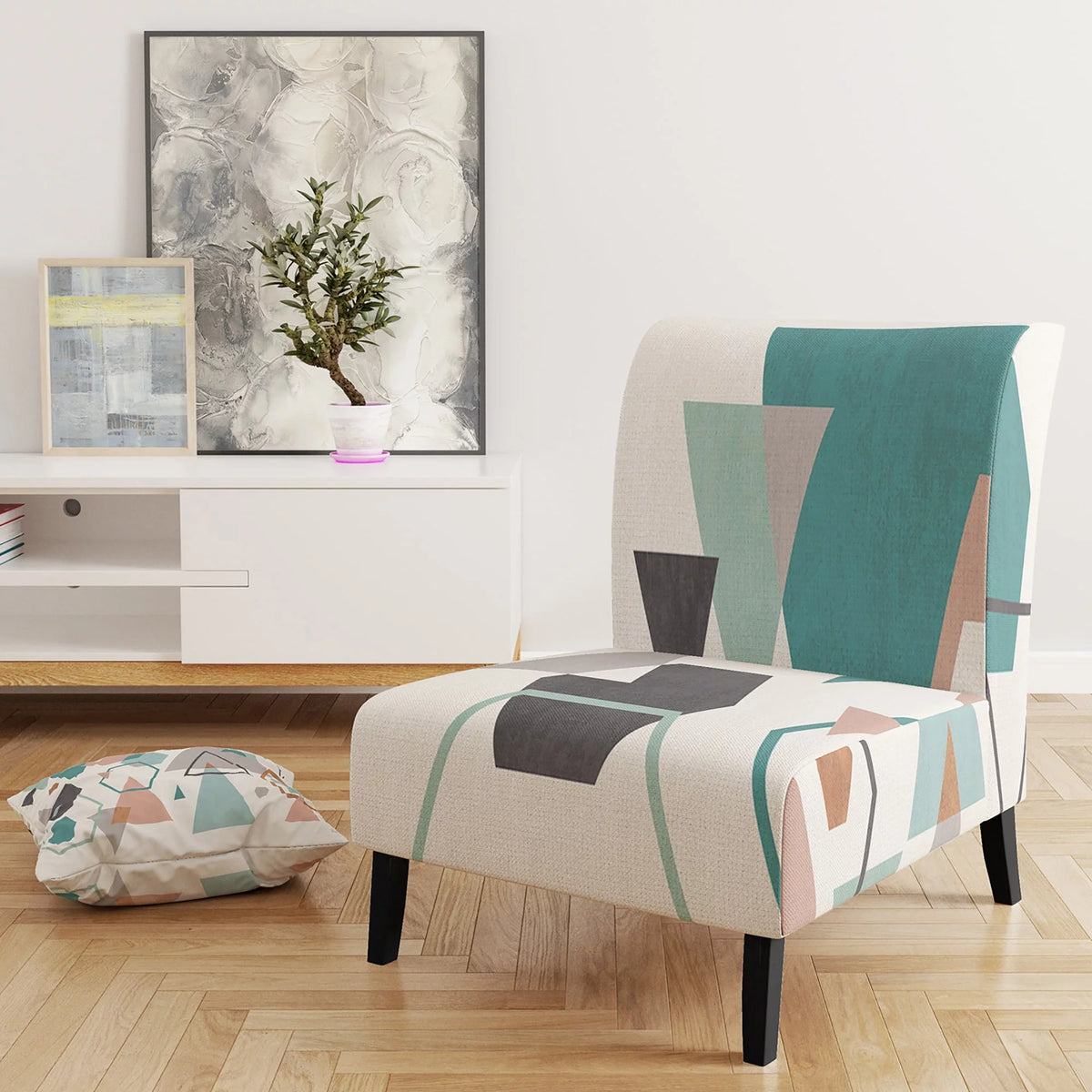 Upholstered Accent Chair V813