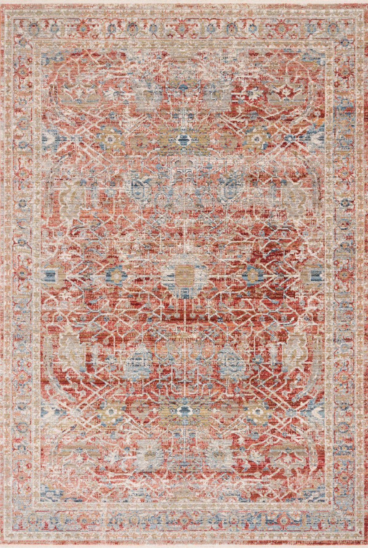 Red Ivory Rug 11'6 x 15'7 B1709