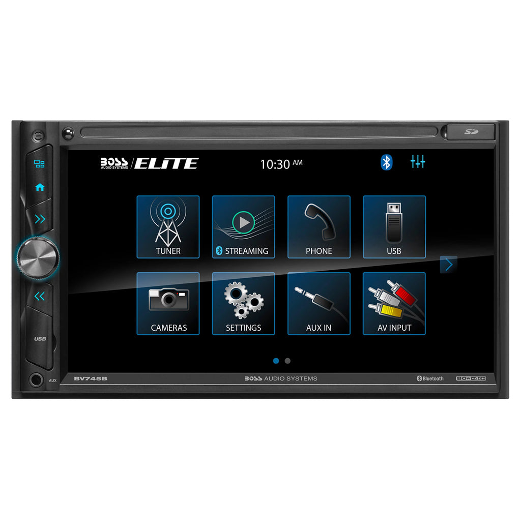6.95 inch Double Din Touchscreen Bluetooth Car Stereo System E970490