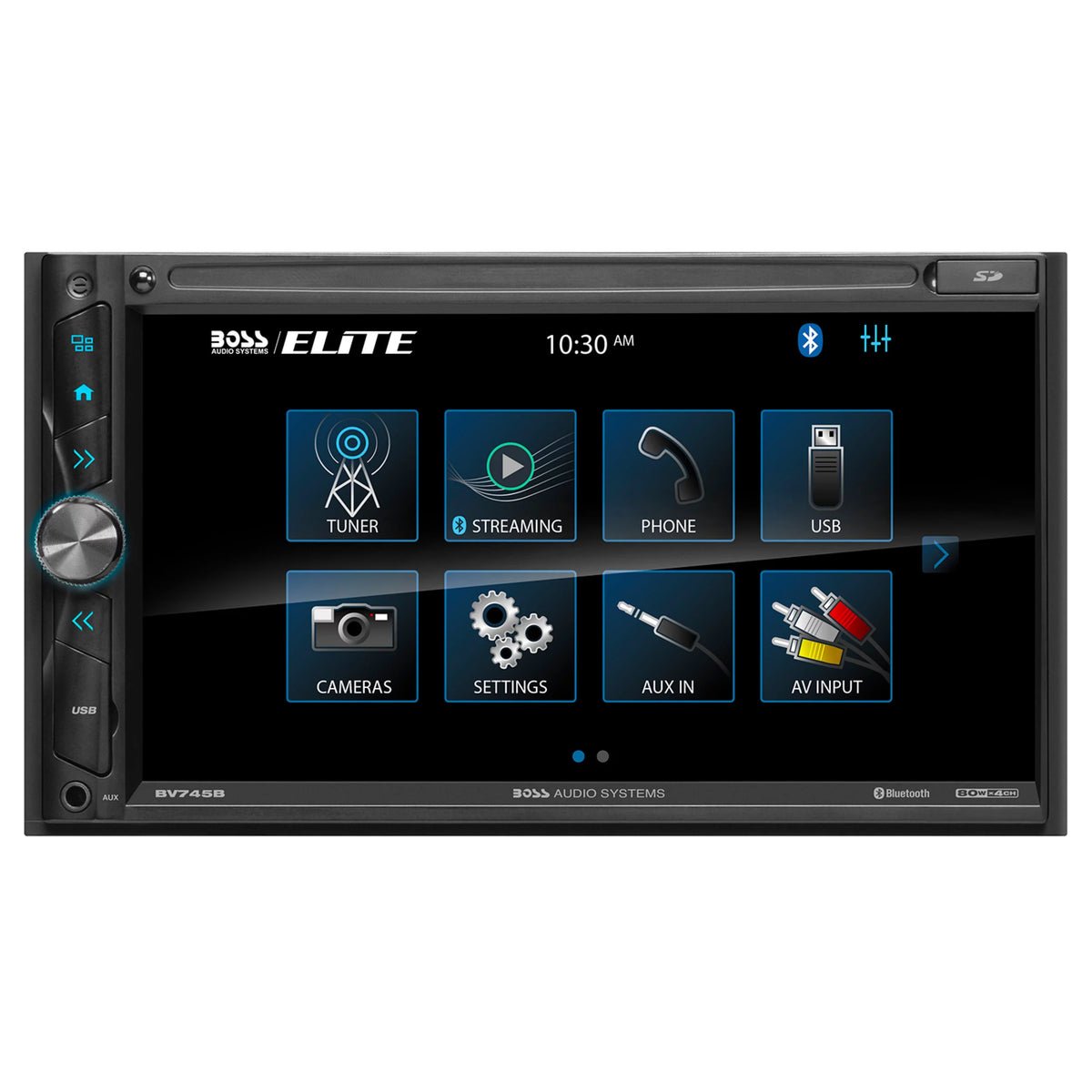 6.95 inch Double Din Touchscreen Bluetooth Car Stereo System E970490