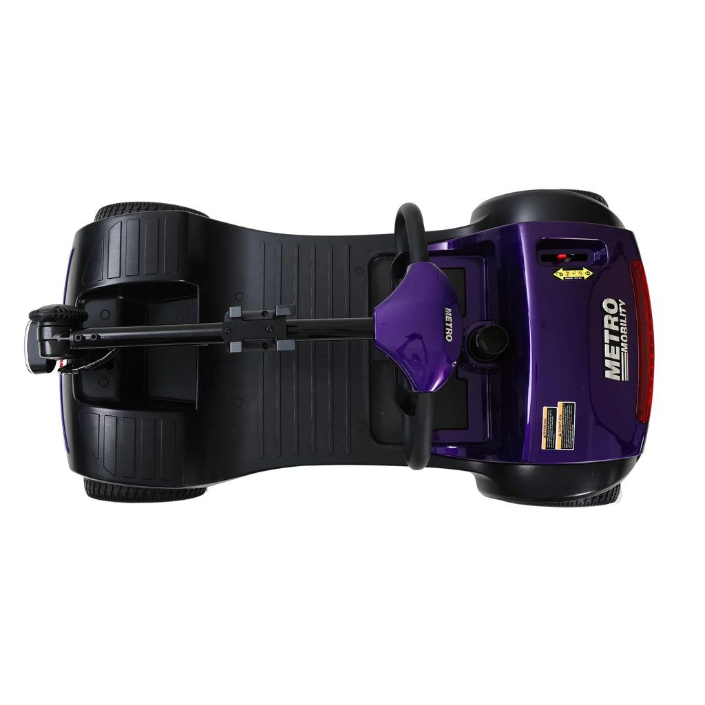 Folding 4 Wheel Scooter Purple U191801