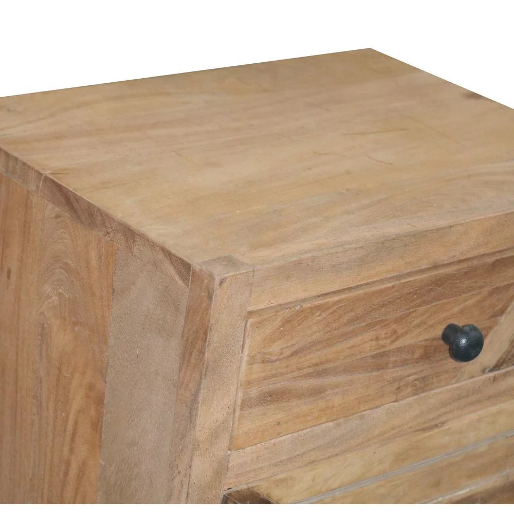 Wood Nightstand B406809
