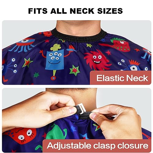 Kids Barber Cape with Neck Duster Brush M79580