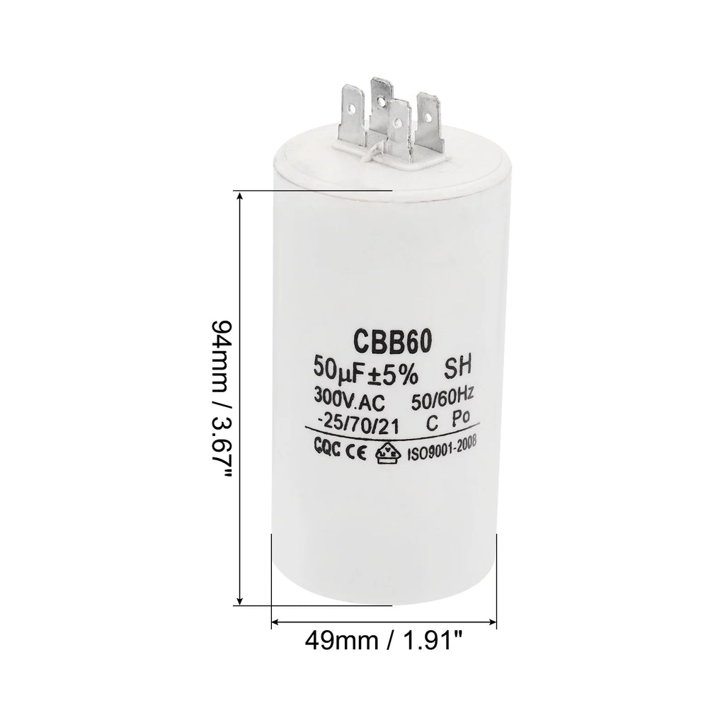 50uF Running Capacitor 2 Pack J25180