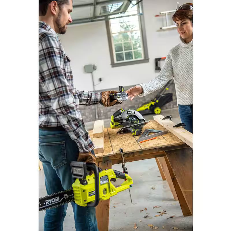 18V Brushless Cordless 7-1/4 in. Circular Saw Kit with Battery and Charger E75654