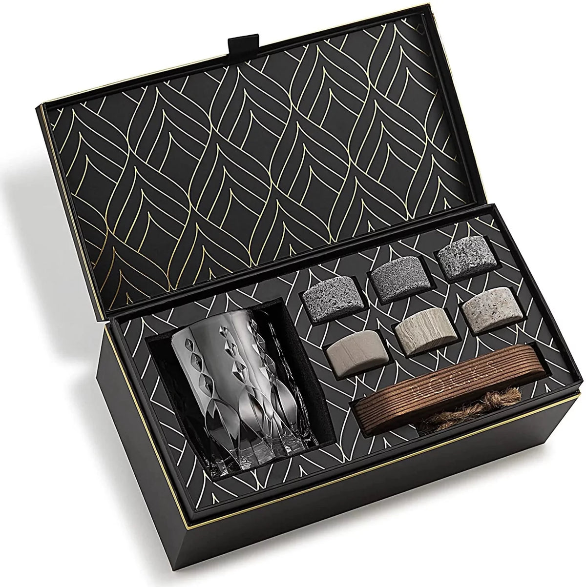 Whiskey Stones & Whiskey Glass Set K939568