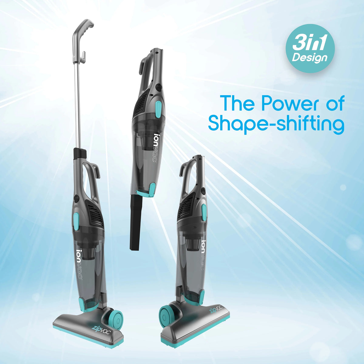 3-in-1 Corded Upright Handheld Floor and Carpet Vacuum Cleaner C7236