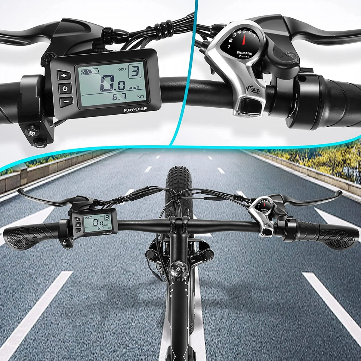26 x 4.0 Fat Tire 500W All Terrain Electric Bike V151