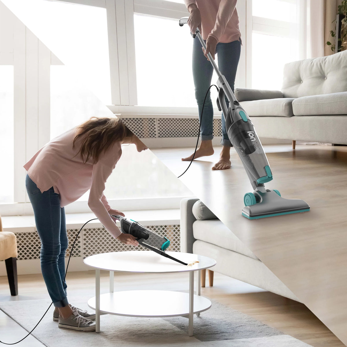 3-in-1 Corded Upright Handheld Floor and Carpet Vacuum Cleaner C7236