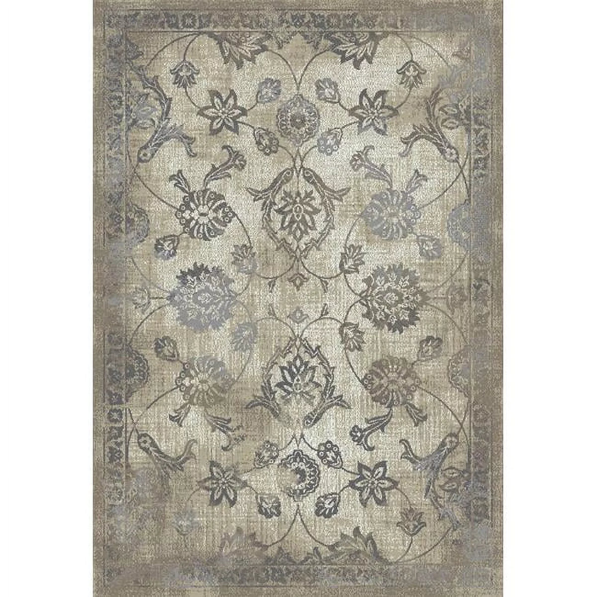 5X8 Antique Area Rug O2000