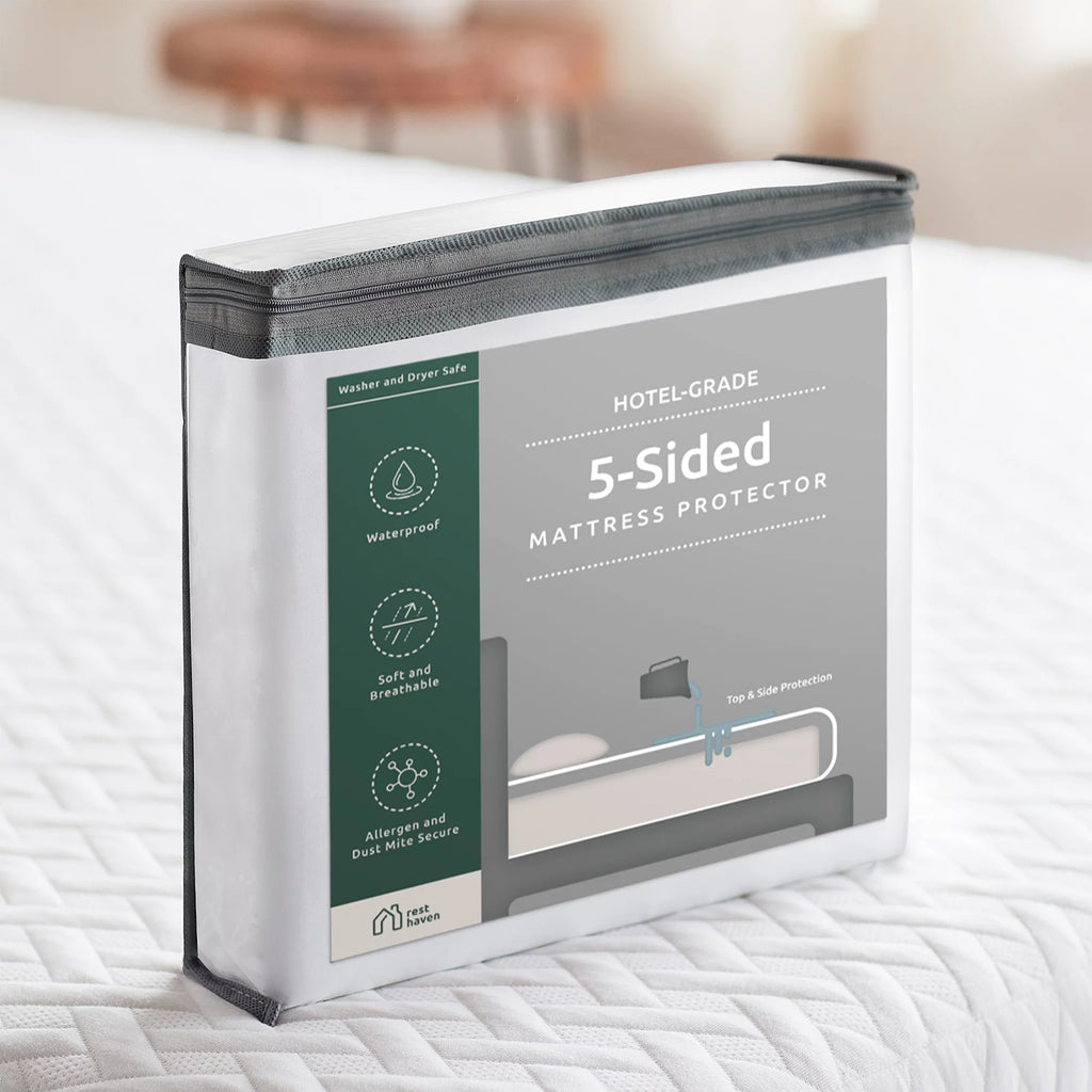 5-Sided Fitted Mattress Protector, Twin-XL P810