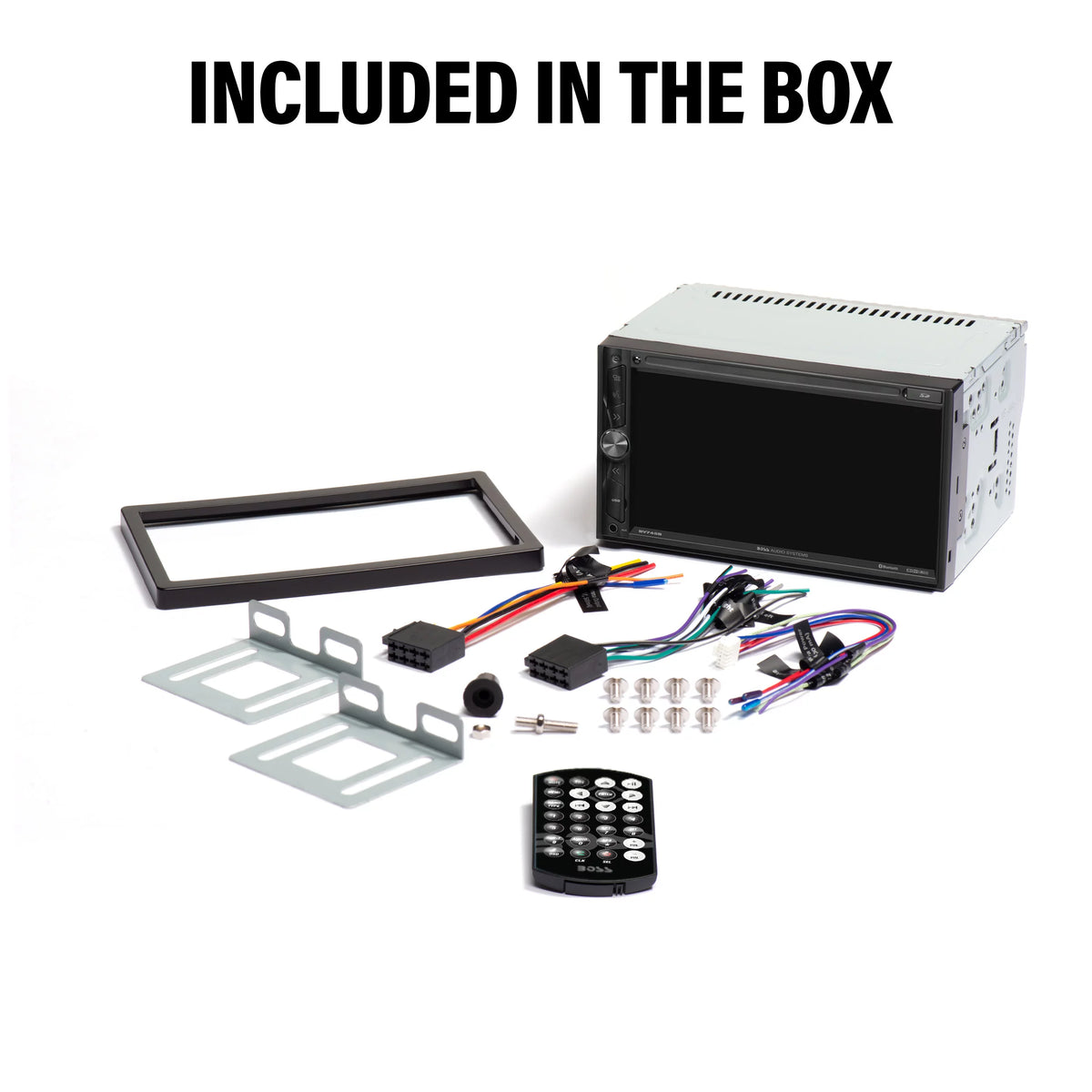 6.95 inch Double Din Touchscreen Bluetooth Car Stereo System E970490