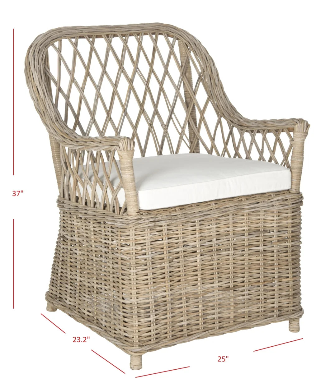 Rattan Arm Chair Natural X78486