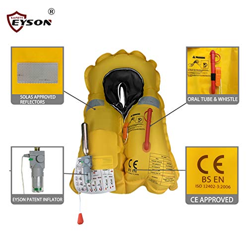 Inflatable Life Jacket Vest for Adult Automatic C607