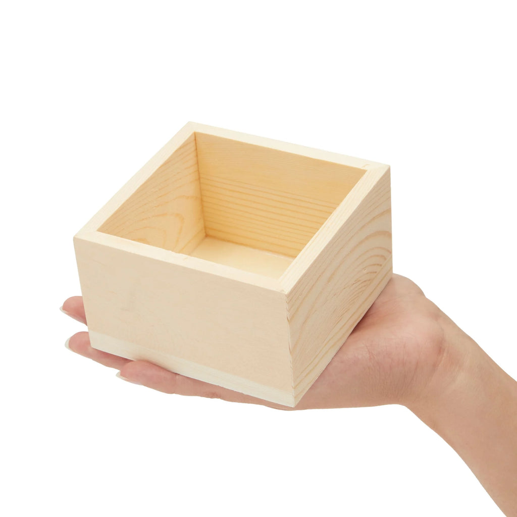 Unfinished Small Wooden Boxes with Sanding Sponge Z41383