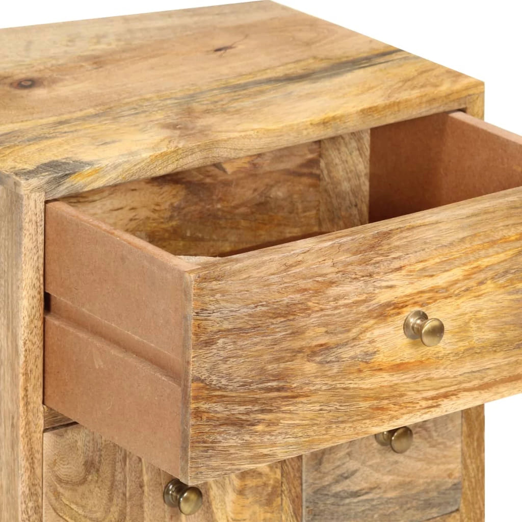 Bedside Cabinet Solid Mango Wood O315
