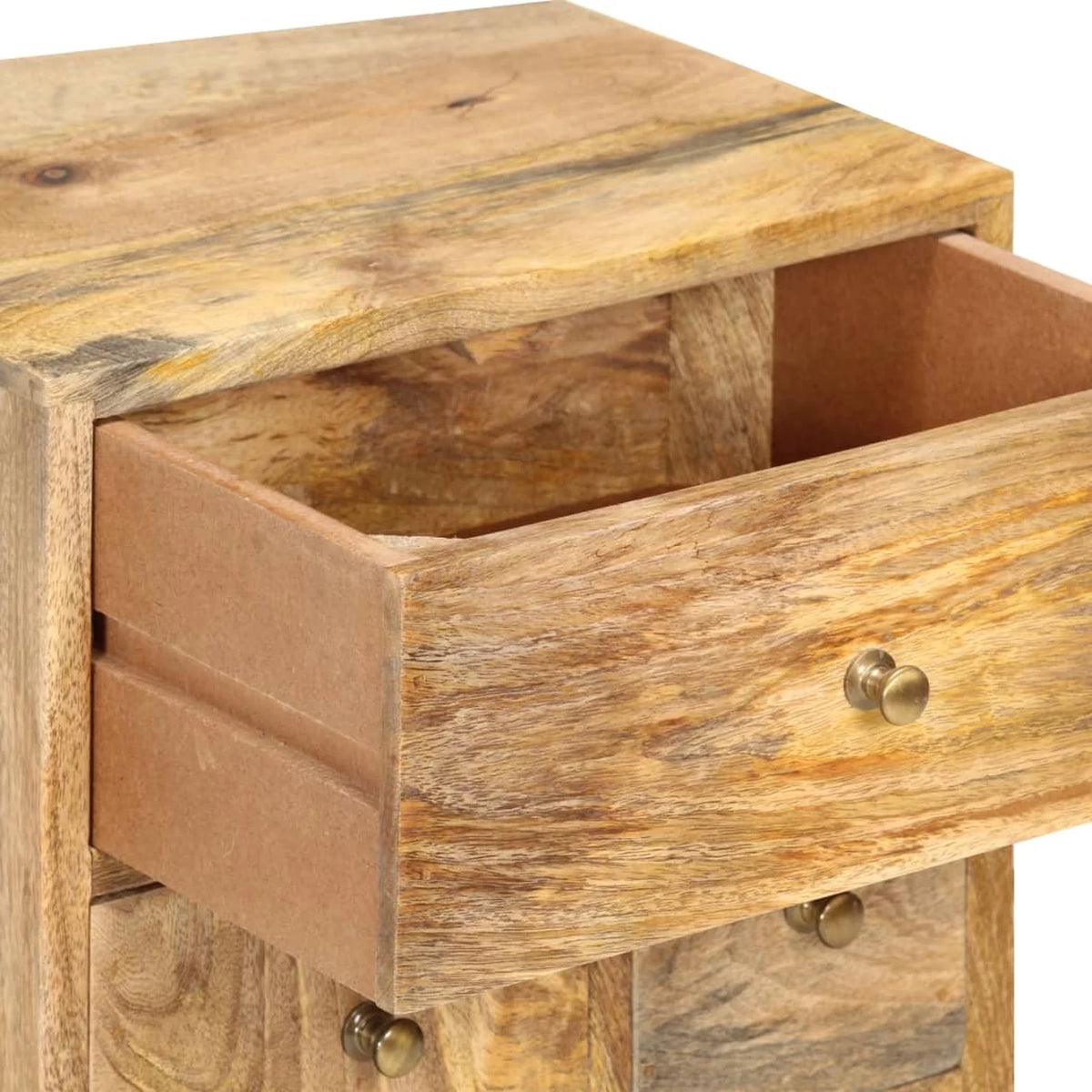Bedside Cabinet Solid Mango Wood O315