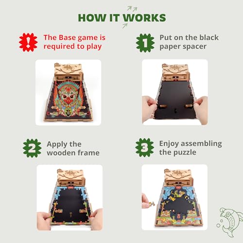 3D Wooden Jigsaw Puzzle Box D865409