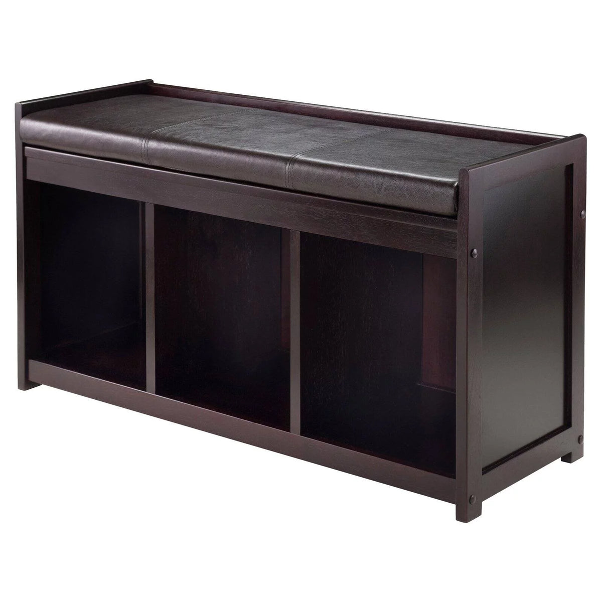 Espresso 2-Pc Storage Bench & Seat Cushion H530769