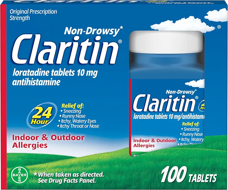 Loratadine 10mg Antihistamine 100 Tablets R713