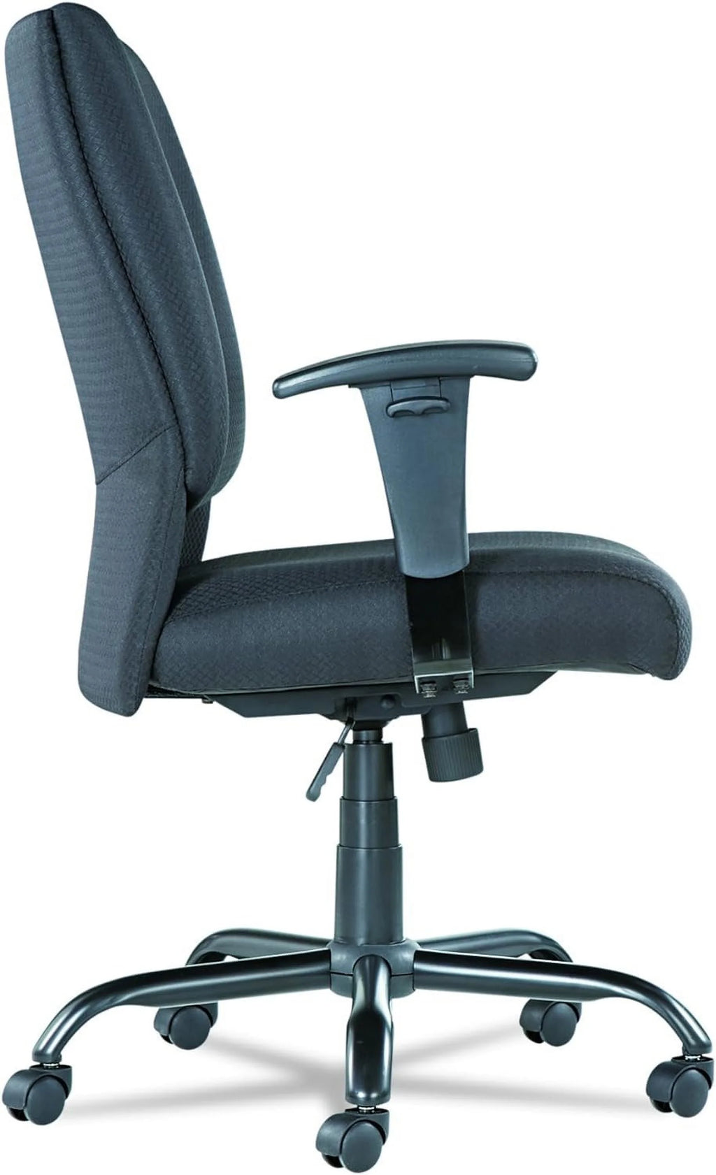 Black Big And Tall Swivel/Tilt-Back Chair T7794