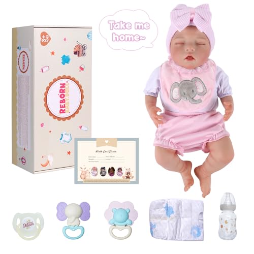 17-Inch Soft Body Realistic Newborn Baby Dolls with Toy Accessories X929