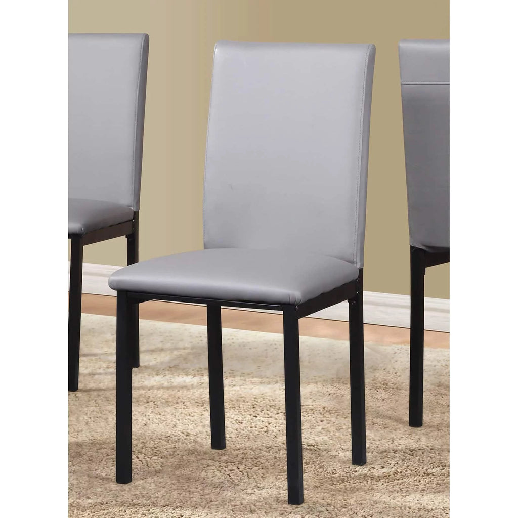Black Dining Chair Set of 4 X447