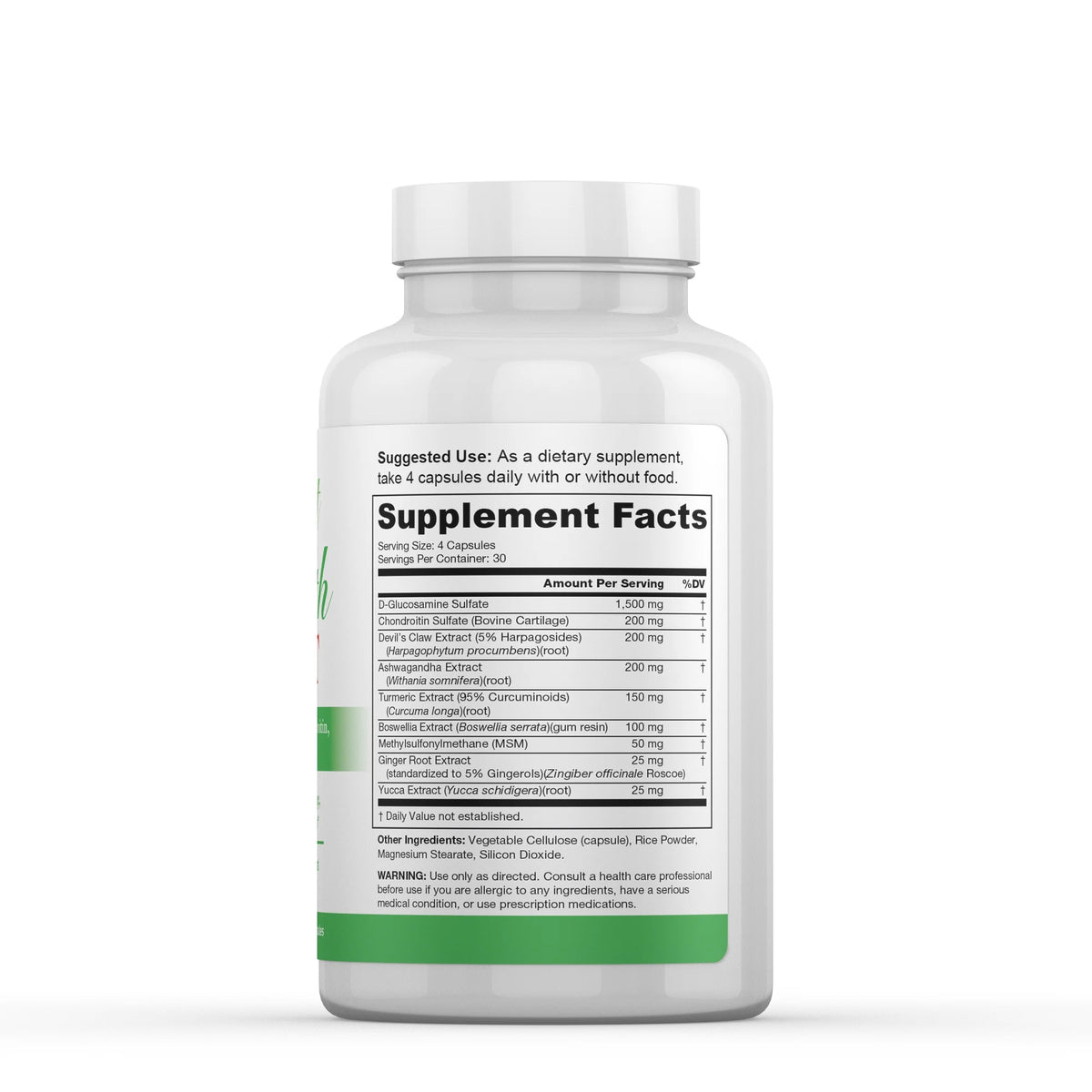 All-Natural Joint Health Supplement D8732
